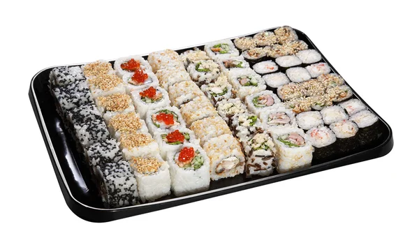 Conjunto de sushi japonês — Fotografia de Stock