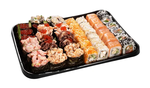 Conjunto de sushi japonês — Fotografia de Stock