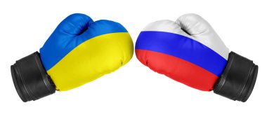 Russia vs Ukraine clipart
