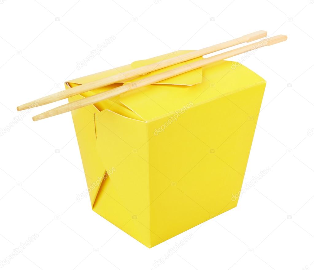 Blank Chinese food container