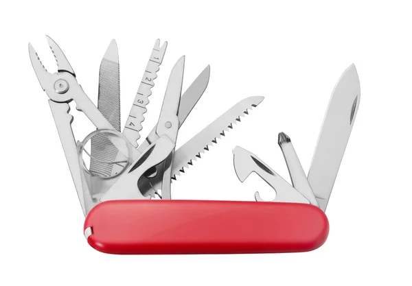 Red Army Knife multi-tool — Stock Photo, Image