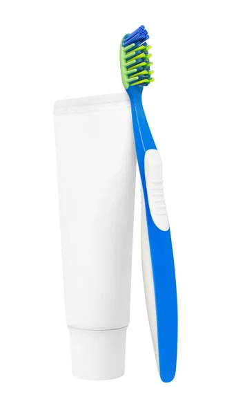 Tooth brush with tooth paste — Stock Photo, Image
