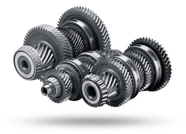 Dişli metal tekerlekler