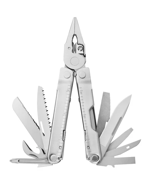 Steel multitool — Stock Photo, Image