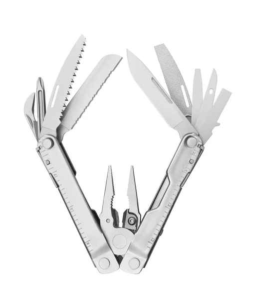 Steel multitool — Stock Photo, Image