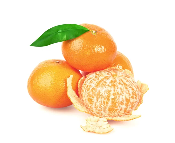 Tangerine eller mandarin frukt — Stockfoto