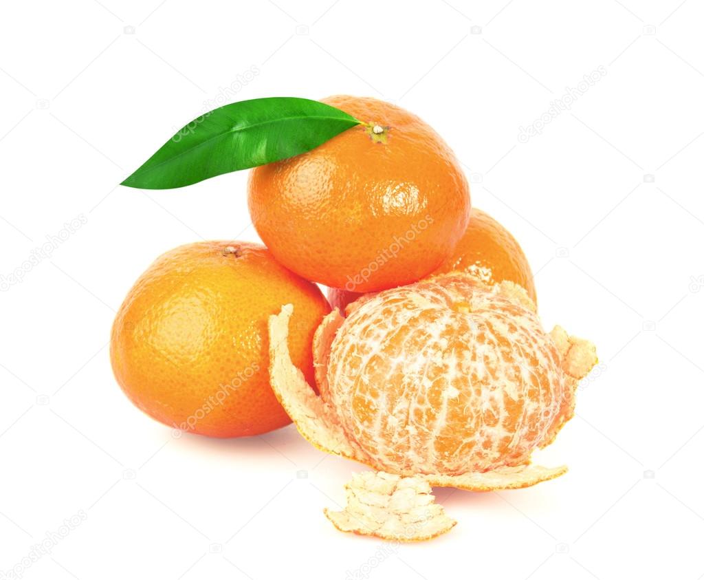 Tangerine or Mandarin Fruit