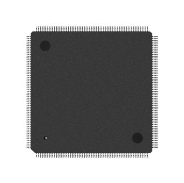 Elektronik işlemci closeup
