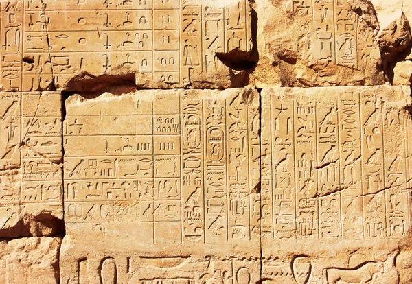 Old Egypt Hieroglyphs — Stock Photo, Image
