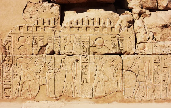 Old Egypt Hieroglyphs — Stock Photo, Image