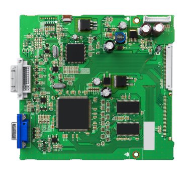 işlemcili elektronik devre kartı