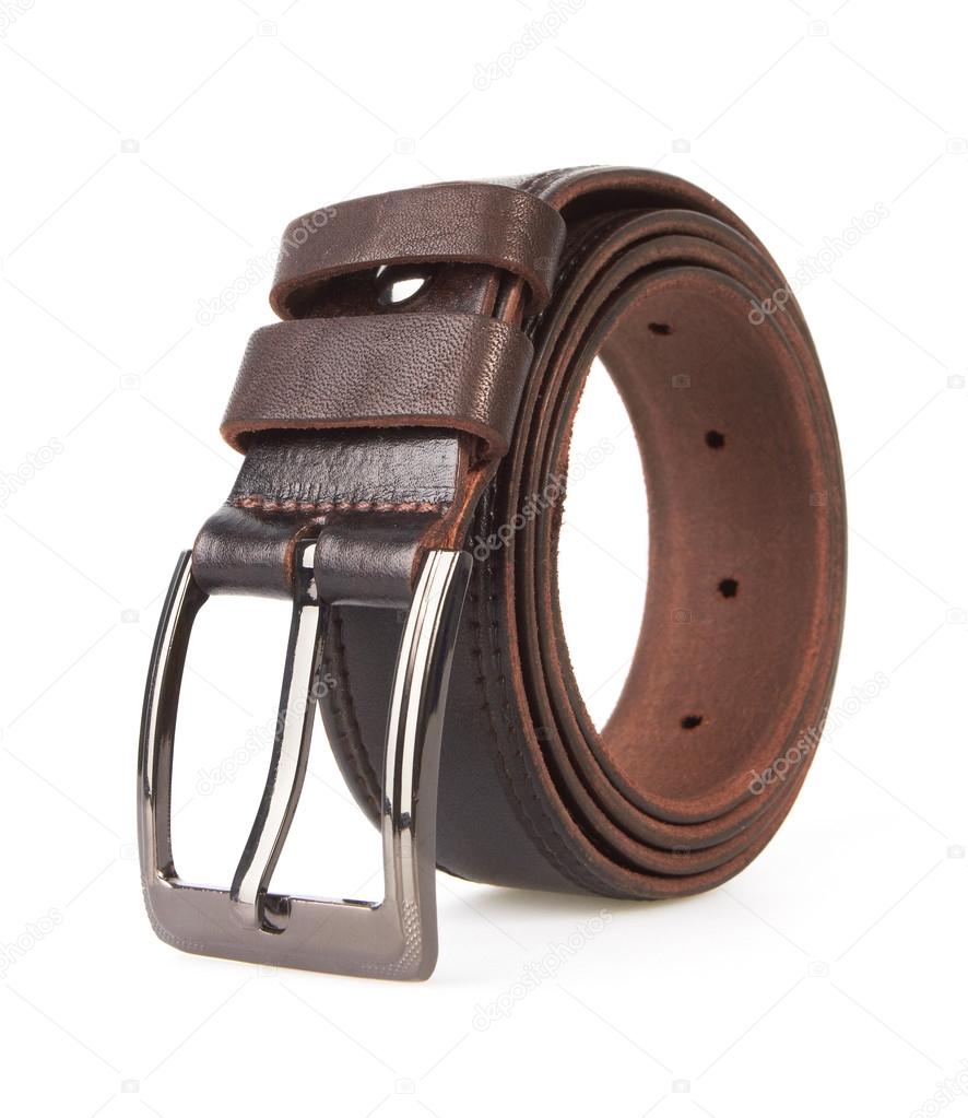 Leather belt