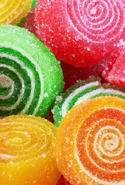 Süße bunte Bonbons — Stockfoto