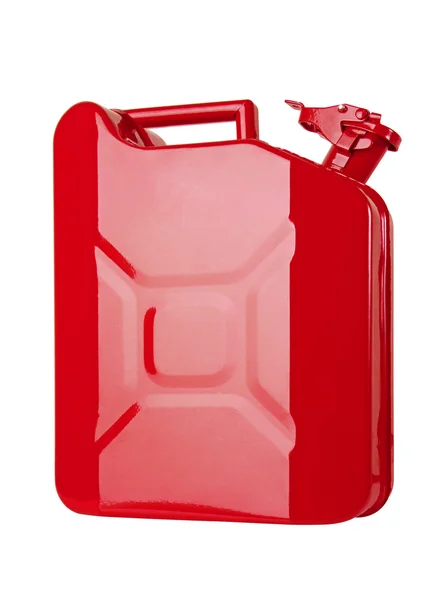 Red jerrycan — Stock Photo, Image