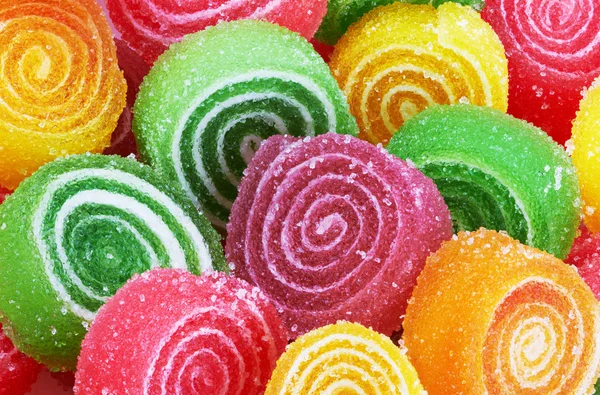 Süße bunte Bonbons — Stockfoto