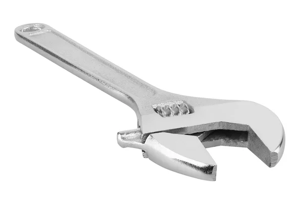 Wrench on white — Stock Photo, Image