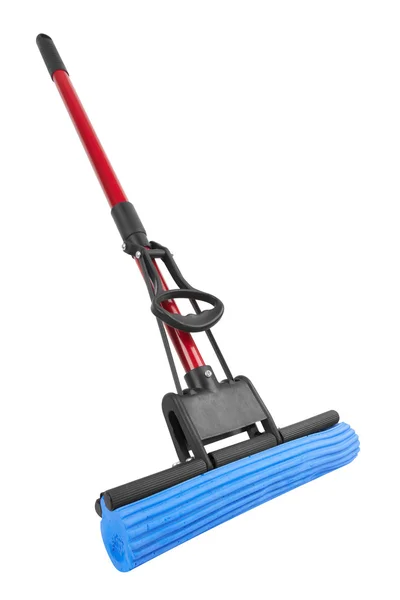 Mop on white — Stock Photo, Image