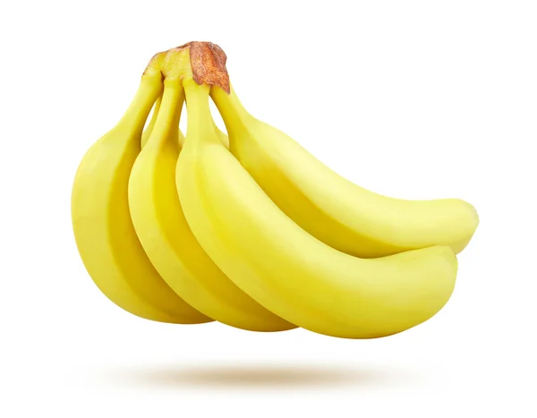 Plátanos sobre blanco — Foto de Stock