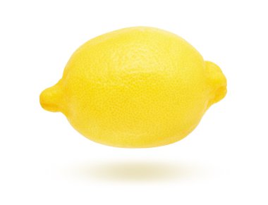 beyaz üzerine limon