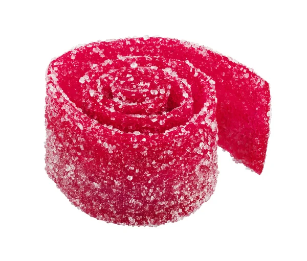 Słodkich kolorowych cukierków, na białym tle — Zdjęcie stockowe