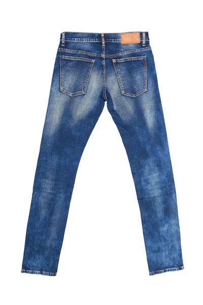 Beyaz mavi jeans — Stok fotoğraf