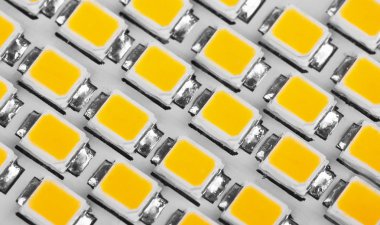 LED panel, yakın çekim