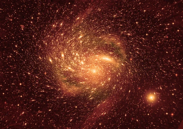 Galaxia en un espacio libre — Foto de Stock