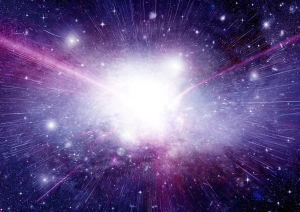 Αστέρια, σκόνη και νεφέλωμα αερίου σε έναν μακρινό γαλαξία — Φωτογραφία Αρχείου