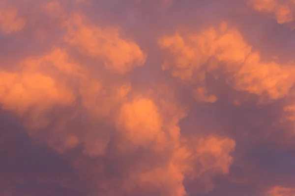 Bright and dark clouds looks like enigmatic figures in sky — Stock Photo, Image