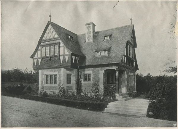 Fotografias digitalizadas da colecção da arquitectura do final do século XIX. Publicado em Ruckwardts architekturschatz, Phot. H.Ruckwardt 1897... 1902 — Fotografia de Stock