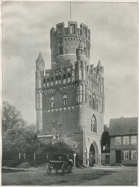 Fotos escaneadas de la colección de arquitectura de finales del siglo XIX. Publicado en Ruckwardts architekturschatz, Phot. H.Ruckwardt 1897... 1902 — Foto de Stock