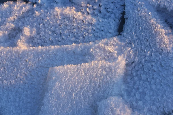 雪图案背景 — 图库照片