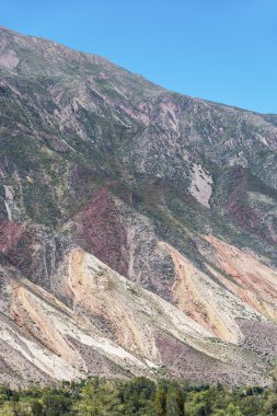 ressamın paletindeki jujuy, Arjantin.