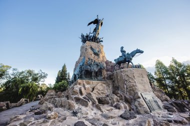 Cerro de la gloria anıt mendoza, Arjantin.