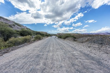 ünlü yol 40 Salta, Arjantin.