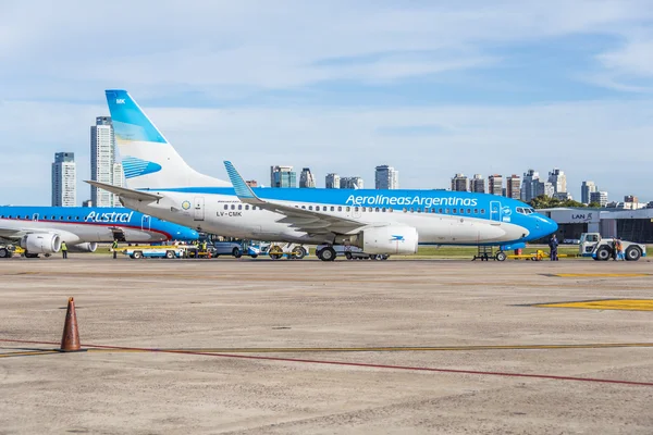 Aeroporto Jorge Newbery, Argentina — Foto Stock