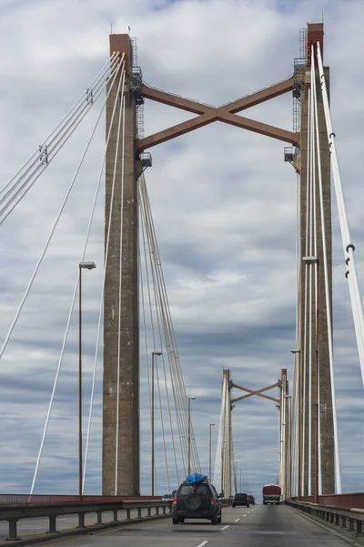 Zarate Brazo Largo Bridge, Entre Rios, Argentina — Stock Photo, Image