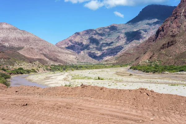 Quebrada de las conchas, salta, Argentyna Północnej — Zdjęcie stockowe