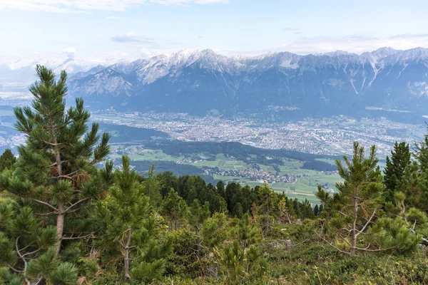Patscherkofel piek in de buurt van innsbruck, Tirol, Oostenrijk. — Stockfoto