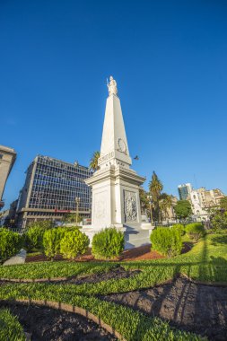piramide de mayo buenos aires, Arjantin.