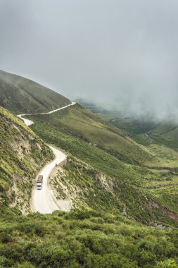 Piskopos yamaçta yol 40 salta, Arjantin.
