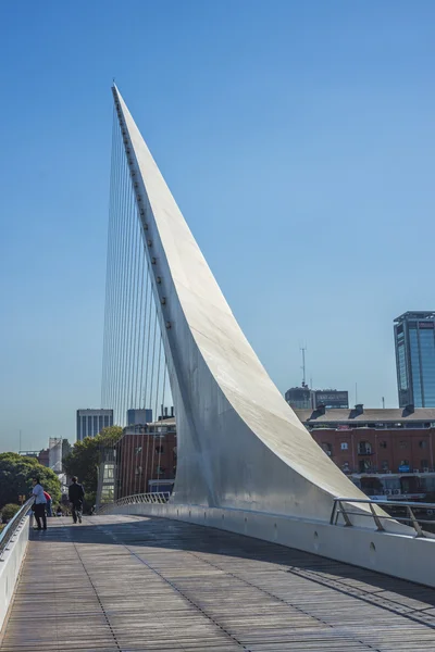 Dzielnica Puerto Madero w Buenos Aires, Argentyna. — Zdjęcie stockowe