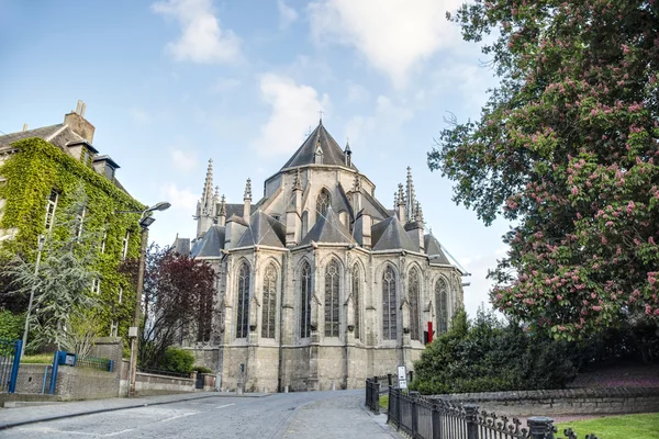 Iglesia de San Waltrude en Mons, Bélgica . —  Fotos de Stock