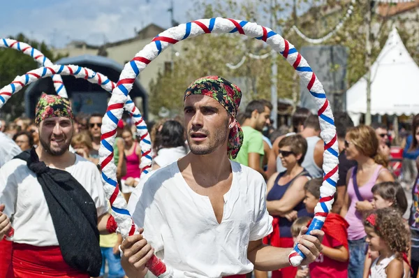 Cercavila fiesta mayor vilafranca del Penedès —  Fotos de Stock