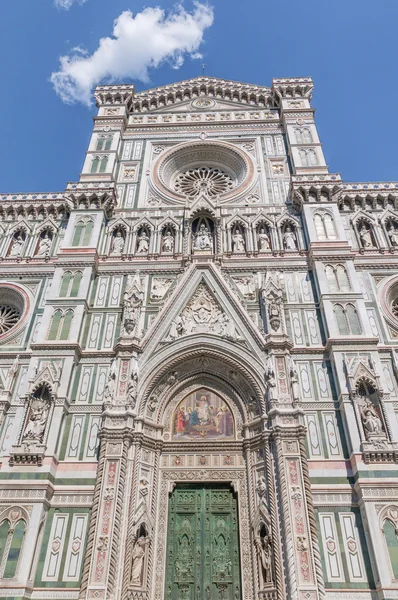 La Basilica di Santa Maria del Fiore a Firenze — Foto Stock