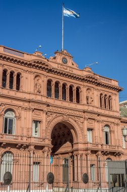 casa rosada bina buenos aires, Arjantin.