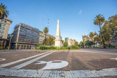 piramide de mayo buenos aires, Arjantin.