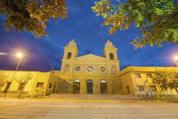 Kościół w mieście cafayate w salta, Argentyna. — Zdjęcie stockowe