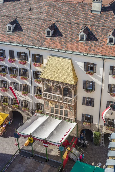 O telhado dourado em Innsbruck, Áustria . — Fotografia de Stock