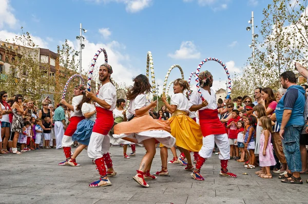 Cercavila festa majeur de vilafranca del penedes — Photo